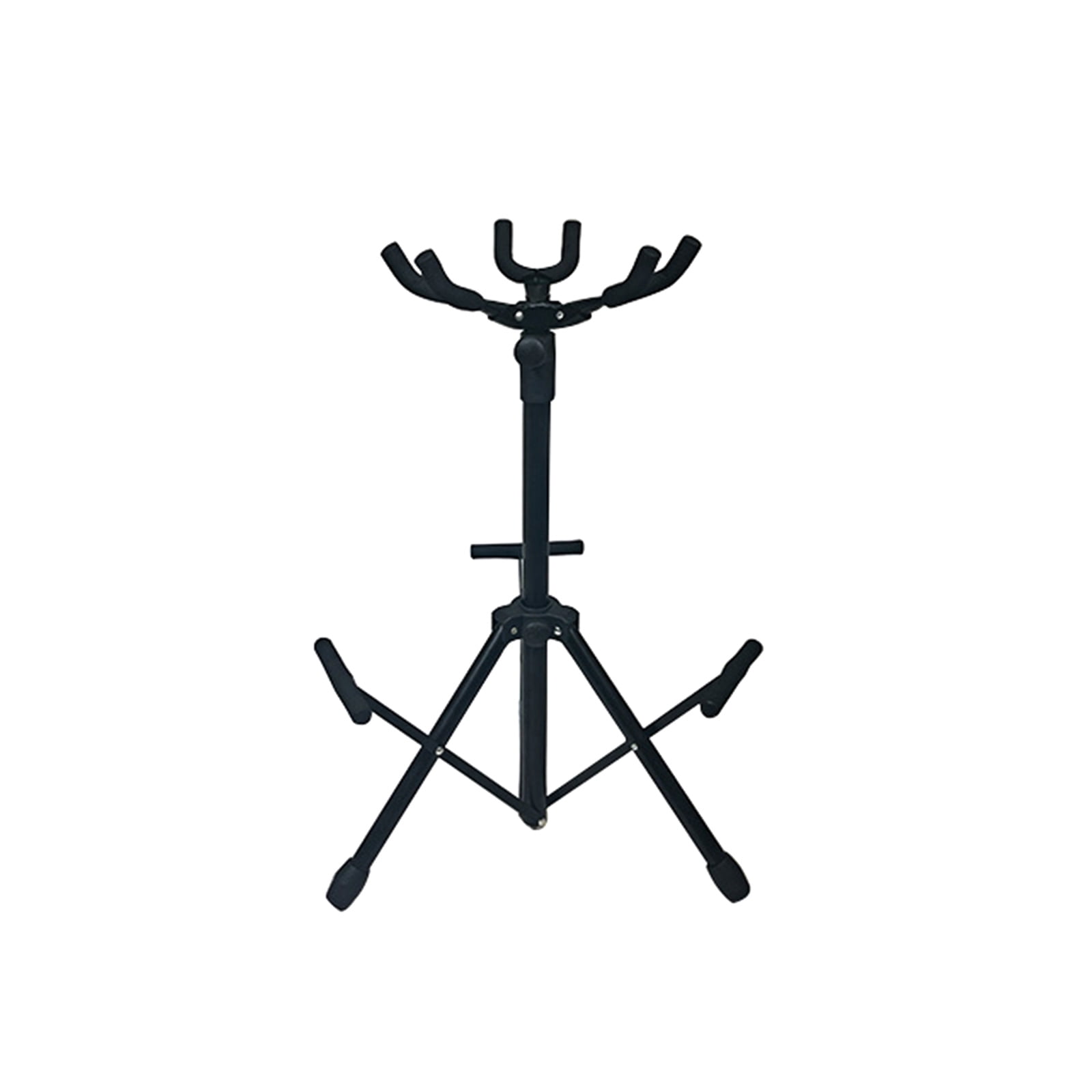 Universals Acoustics Guitar Stand Folding Instrument Stand with 3 Neck Holders for Guitar, Bass, Violins, Ukuleles