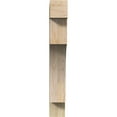 thumbnail image 2 of Ekena Millwork 4"W x 24"D x 28"H Westlake Block Rough Sawn Bracket, Douglas Fir, 2 of 25