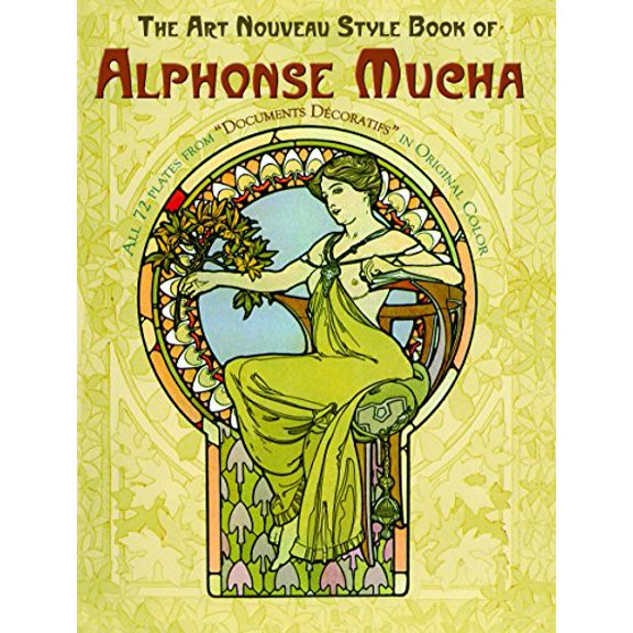 Pre-Owned The Art Nouveau Style Book of Alphonse Mucha (Dover Fine Art, History of Art) Paperback