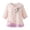 Pink, variant on Active Tops Women Blend Embroidered Mandarin Collar Three Quarter Sleeve Boho Blouse with Relaxed Fit for Casual Everyday Wear Purple 4XL