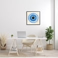 thumbnail image 2 of Stupell Industries Patterned Evil Eye Mati Symbol Graphic Art Black Framed Art Print Wall Art, Design by Ziwei Li, 2 of 7