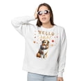 thumbnail image 2 of Hello Fall Australian Shepherd Enjoys Warm Campfire Autumn Night Bright Moon Sweatshirt Unisex Merch Aussie Dog Lover Gifts - 01008, 2 of 6