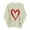 Khaki 1, variant on hotojiny Women's Valentine's Day Sweatshirts Fashion Long Sleeve Crewneck Pullover Casual Cute Heart Print Loose Tops