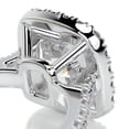thumbnail image 3 of Bella Jewel Wedding Ring - 14K White Gold Plated Diamond Ring for Her - Cushion Cut Excellent 2 Ct Diamond Ring for Her - Engagement Wedding Diamond Ring for Her - Halo Diamond Ring for Her, 3 of 3