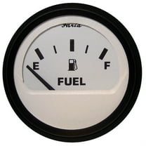 FARIA EURO WHITE 2" FUEL LEVEL GAUGE (E-1/2-F)