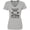 Athletic Heather, variant on Inktastic I Have 2 Titles Titi and Dog Mom I Rock Them Both Women's V-Neck T-Shirt