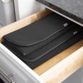 thumbnail image 7 of T-fal Microfiber Dish Drying Mat Reverses to Mesh, 2 Piece Set, Black, 7 of 7