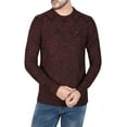thumbnail image 1 of MEN'S SWEATER MAROON BLACK, 1 of 6