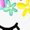 White with Speckles, variant on Inktastic Unicorn Face Girls Toddler Dress