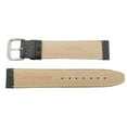 thumbnail image 2 of 18mm Black Genuine Textured Leather Replacement Watch Band, 2 of 2