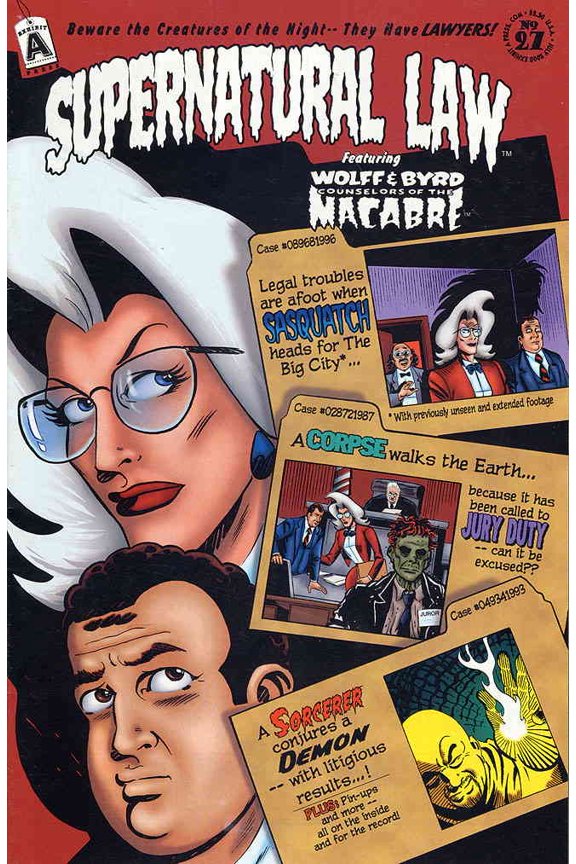 Supernatural Law #27 VF ; Exhibit A Comic Book
