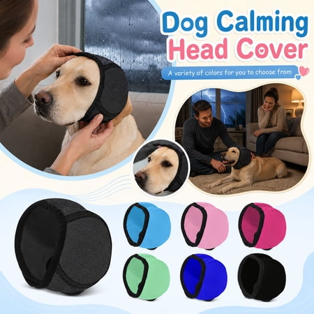 Dog Apparel & Accessories Dog Ear Protection for Noise Waterproof Ear Covers for Dogs Dog Hearing Protection Pink M Size Dog Ear Covers for Noise with Built-In Sound Blocking