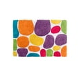 thumbnail image 2 of Chesapeake Merchandising Inc. Pebbles Brights Bath Rug, 24" x 36", Rainbow Multi, 2 of 10