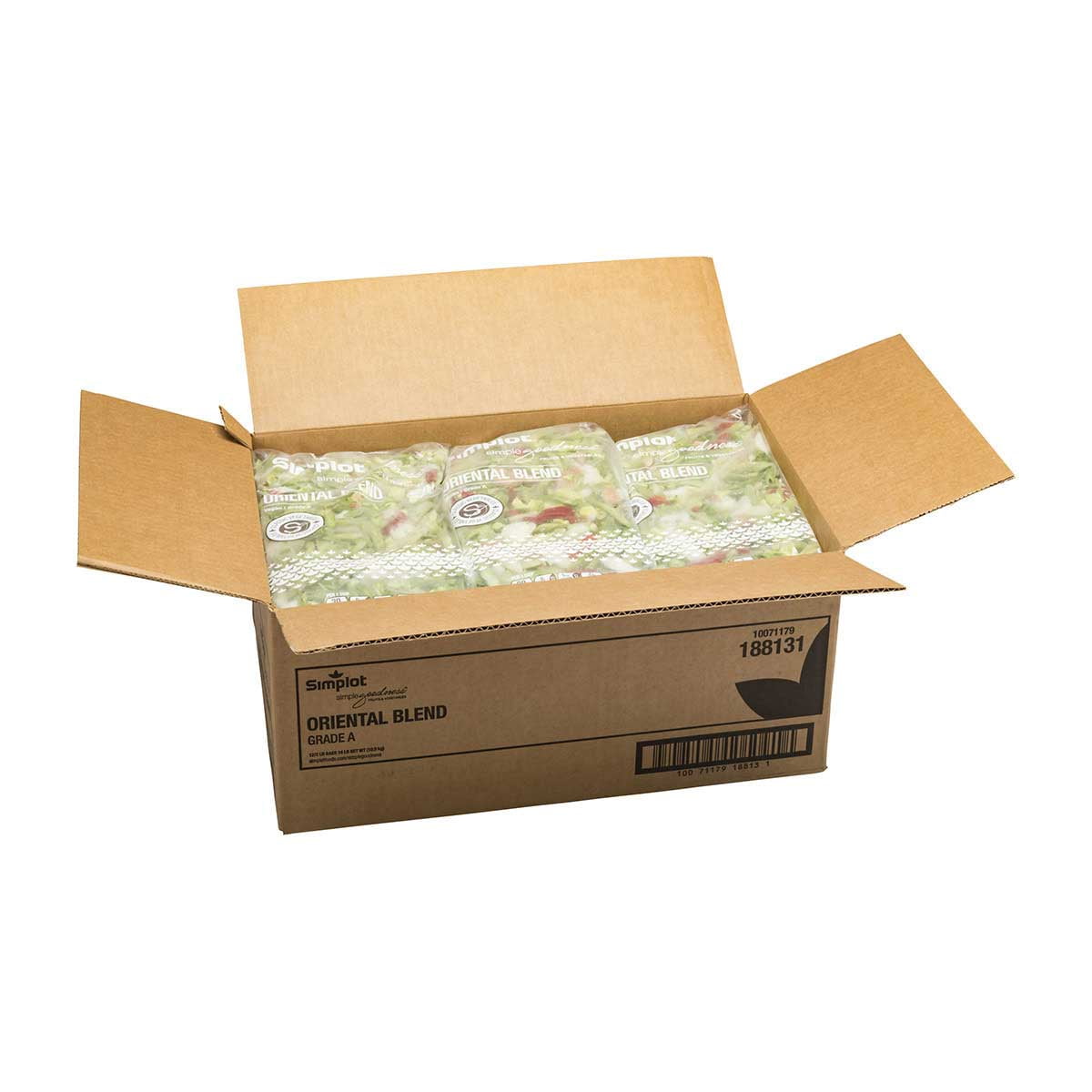 Simplot Oriental Vegetable Blend - 32 oz. package, 12 packages per case