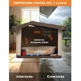 thumbnail image 4 of Casa Para Perro Q Perrón Extra Chica  Con Puerta Impermeable Y Térmica Color Café, 4 of 7