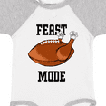 thumbnail image 4 of Inktastic Thanksgiving Feast Mode Turkey Football Boys or Girls Baby Bodysuit, 4 of 5