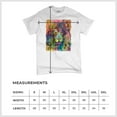 thumbnail image 5 of Tee Hunt Dean Russo Colorful Lion Head T-Shirt Wild Life King Roar Men's Tee, Ash Gray, 3X-Large, 5 of 5