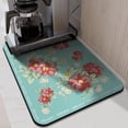 thumbnail image 2 of Washable Quick Dish Drying Mats Non-Slip Coffee Maker Mat For Kitchen Counter Home Coffee Bar Pad 18''''x24'''', black-2, 2 of 5