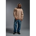 thumbnail image 3 of Expert Brand USA-Made Men's Oversized Heavyweight Cotton Pullover Hoodie, Desert, Small, 3 of 8