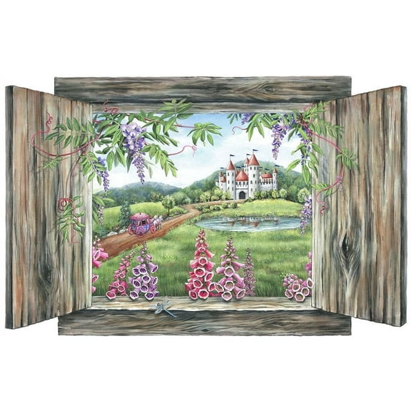 Walls of the Wild The Princess Castle Wall Decal Sticker