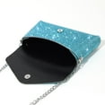 thumbnail image 3 of Enveloppe Pochette Chaîne Partie Dîner Sac PU Mode Embellis Sac à Main de Fête, 3 of 10