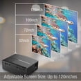thumbnail image 3 of Pyle Multimedia Home Theater Projector - Portable HD 1080p LED with USB HDMI Digital Data System, 3 of 4