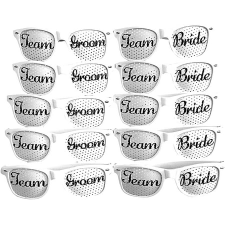 Bridal Party Wedding Party Sunglasses, Set of 10