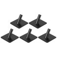 thumbnail image 1 of 5 paquetes de s fuertes s de pared autoadhesivos colgador de Negro Sunnimix Gancho de pared para abrigo, 1 of 7