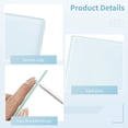 thumbnail image 4 of 10 PCS Sublimation Glass Photo Frames, Blank Tempered Glass Frames, Glass Picture Frames 4.3 x 6.3 Inches Heat Transfer Frames with Display Stands for DIY Personalized Gift, 4 of 6
