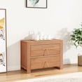 thumbnail image 1 of vidaXL Sideboard 80x35x60 cm Solid Teak Wood, 1 of 5