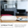 thumbnail image 5 of Bacon Coking Tray Microwave Baking Dish Microwave Bakeware Food Serving Tray for Home, 5 of 5