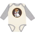 thumbnail image 3 of Inktastic Jack Russell Terrier Dog Art Boys or Girls Long Sleeve Baby Bodysuit, 3 of 5