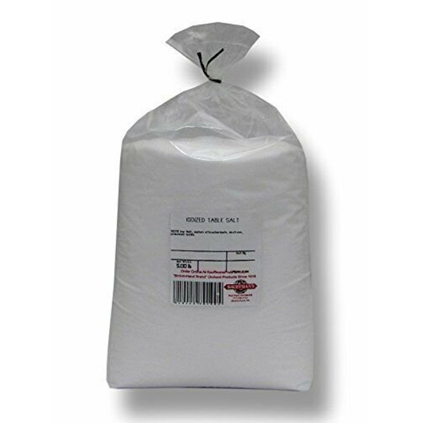 Morton Iodized Table Salt, Bulk 20 Lb. Kosher Seasonings Flavor