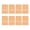 As Shown, variant on 50pcs Transparent Window Kraft Paper Gift Bags Portable Self-adhesive Sweet Storage Pouch for Party Supplies (9x14cm)