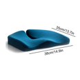 thumbnail image 3 of (Blue)New Arrived New Premium Soft Hip Support Pillow Memory Foam Massage Chair Mat, 3 of 5