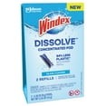 thumbnail image 6 of Windex® Dissolve™ Concentrated Pods, Glass Window Cleaner , 2 Concentrated Dissolvable Refill Pods, 6 of 16