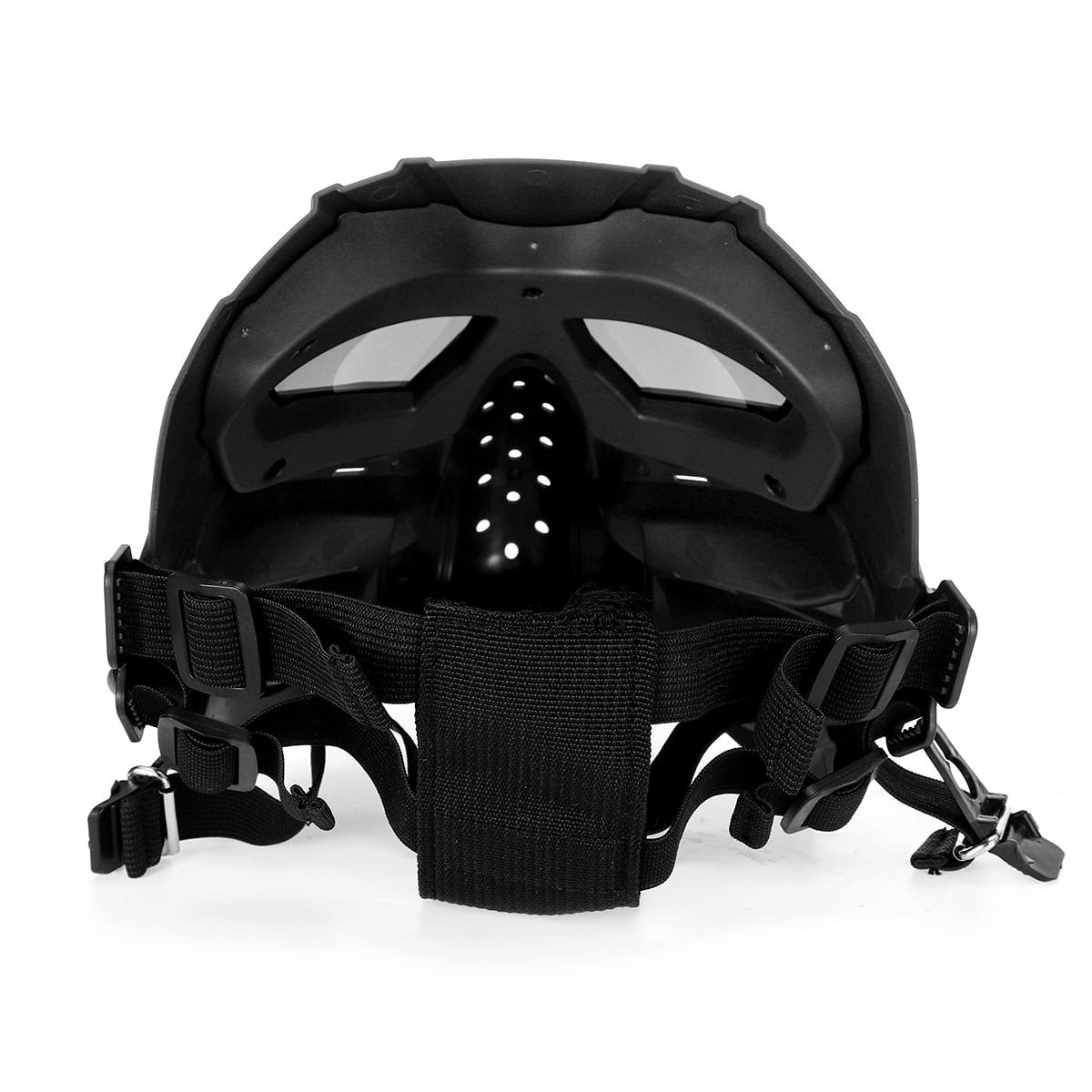 Novashion Airsoft Mask Tactical Masks Full Face with Lens Goggles Eye Protection for Halloween CS Survival Games Shooting Cosplay Mask Black Tan Grey