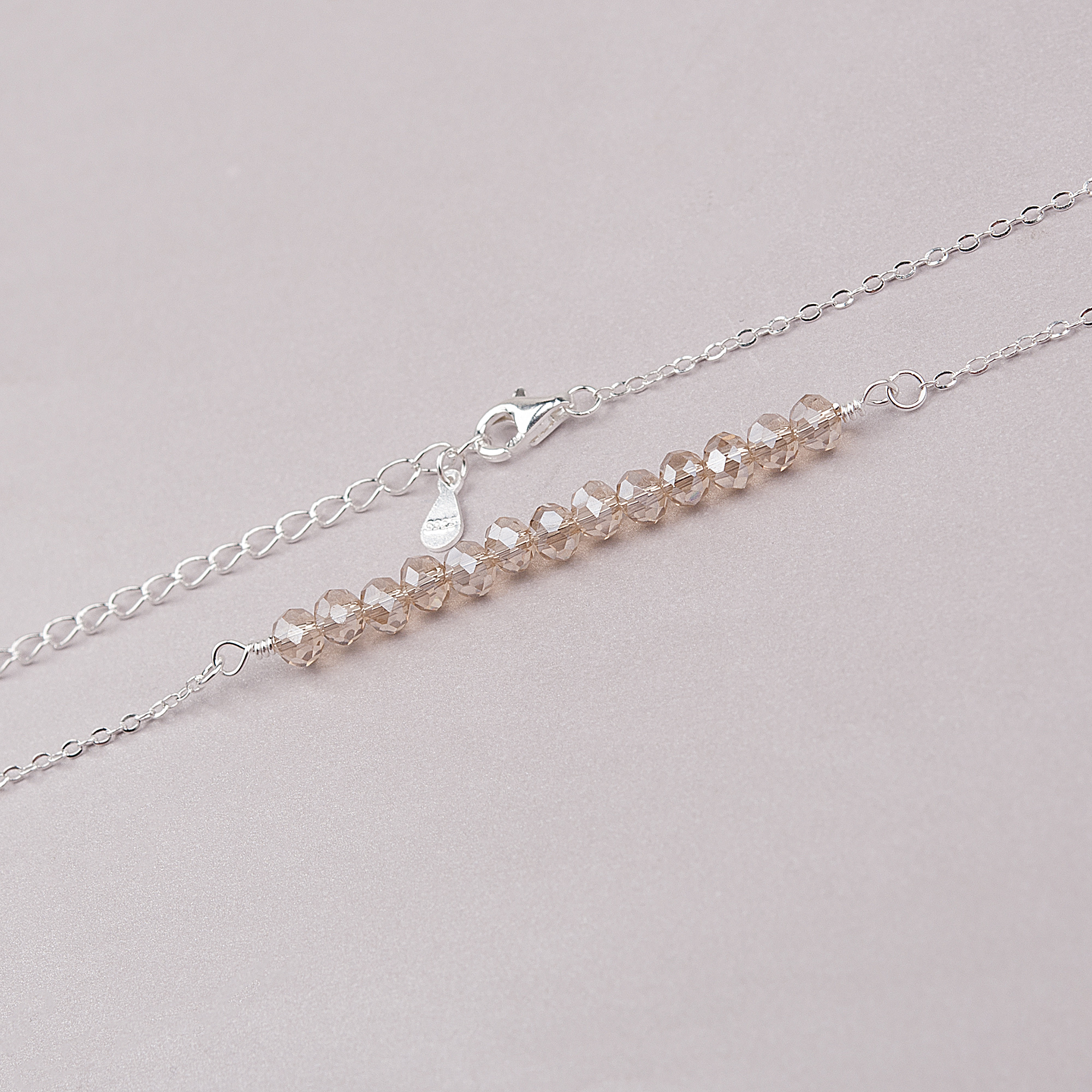 Anavia 13th Birthday Gifts for Girls,Custom 13 Beads 925 Sterling Silver Necklace for 13 Year Old Girl, Bat Mitzvah Gift, Present for New Teen 13 -[Custom Card]