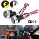 thumbnail image 2 of 12V CNC Señales De Giro De La Motocicleta LED Manija Barra De Extremo Intermitente Para 22 Mm Manillar Señal De Luz huangjie unisex, 2 of 2
