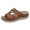 Brown, variant on Slippers for Women,Comfortable On Slippers Casual Embroidery Open Toe Sandals For Spring Summer Outdoor Vacation And Daily Wear,Womens Slippers,Brown,10