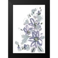 thumbnail image 2 of Vess, June Erica 17x24 Black Modern Framed Museum Art Print Titled - Periwinkle Patch IV, 2 of 5