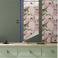 thumbnail image 5 of Ambesonne Vintage Peel & Stick Wallpaper for Home, Boho Roses Leaves Abstract, 13"x36", Sage Green and Dark Coral, 5 of 5