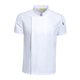 thumbnail image 5 of Chaquetas de chef,Chaquetas de chef de verano de manga corta transpirables,Ropa de servicio de alimentos Uniforme Chaqueta de chef Cocina,Camisa de cocinero y camarero ejecutivo,Escuela de, 5 of 6