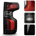 thumbnail image 3 of Black LED Tail Lights For 2019-2023 Chevy Silverado 1500 Incandescent Taillamp Right and Left Side, 3 of 13