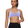 thumbnail image 5 of Endives Yoga Sport Bras Strappy Sports Bras Open Back Deep V Bras Casual Bralette Yoga Crop Top With Removable Cups Sports Bras for Women High Support, 5 of 7