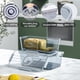 thumbnail image 5 of Caja De Almacenamiento De Cocina Organización Nevera Alimentos con Registrador De Tiempo Bandeja Hermética Refrigerador Preservación Frutas Verduras Mantener Fresco Transparente, 5 of 5