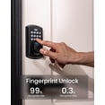 thumbnail image 4 of DESLOC A100F Fingerprint Keyless Entry Deadbolt Lock, Keypad Smart Door Lock for Front Door, Emergency USB-C Power Port, Easy Installation (No WiFi/App Control), 4 of 11