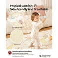 thumbnail image 6 of Joypony Baby Play Mat, 50 x 50 in, Double-Sided, Foldable, Large Play Area for Babies and Toddlers, 6 of 10