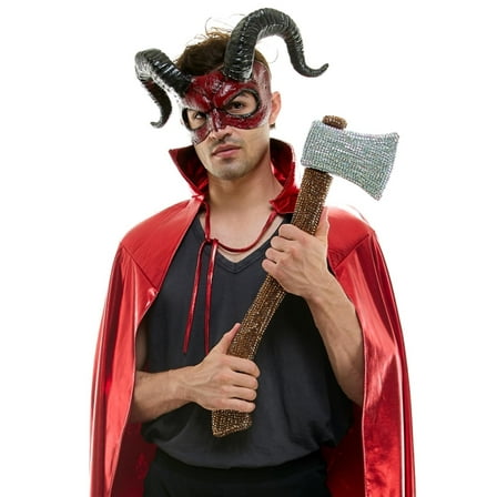 Bedazzled Rhinestone Hatchet Adult Costume Accessory