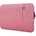 thumbnail image 1 of KOMI 14" Waterproof Nylon Laptop Sleeve Case for Lenovo, HP, Dell, ASUS, Pink, 1 of 5